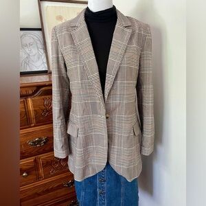 Plaid Women's Blazer